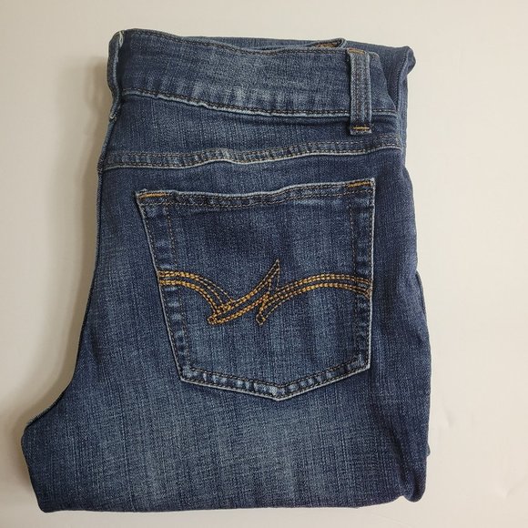 Wrangler Jeans Womens Vintage Wrangler Boot Cut Low Rise Blue Denim
